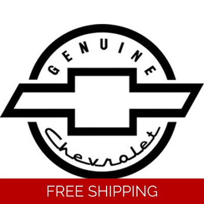 genuine chevrolet Chevy Die Cut Vinyl Decal Sticker genuine chevrolet Chevy Die Cut Vinyl Decal Sticker